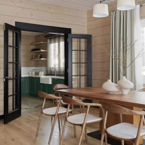 В этом доме основным материалом стало дерево - тёплое, живое, тактильное. 08 В этом доме основным материалом стало дерево - тёплое, живое, тактильное. 08