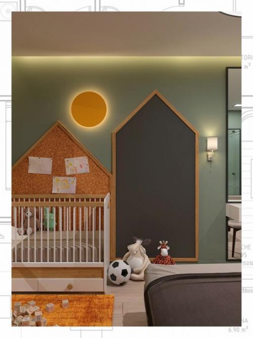 Благодаря грамотной перепланировке и зонированию, получается добиться по-настоящему комфортного и красивого дизайна квартиры 45 кв. 05