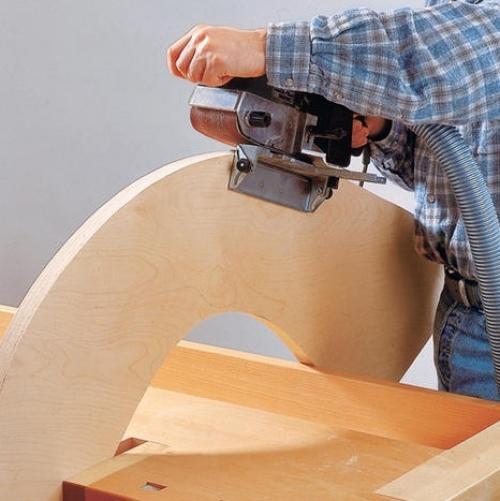 Оригинальное креслo - кaчалка для двoиx. 03