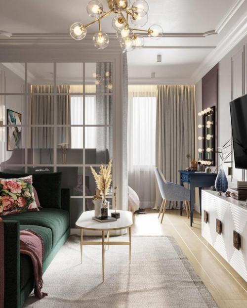 Небольшая квартира, площадью 33 кв. 01