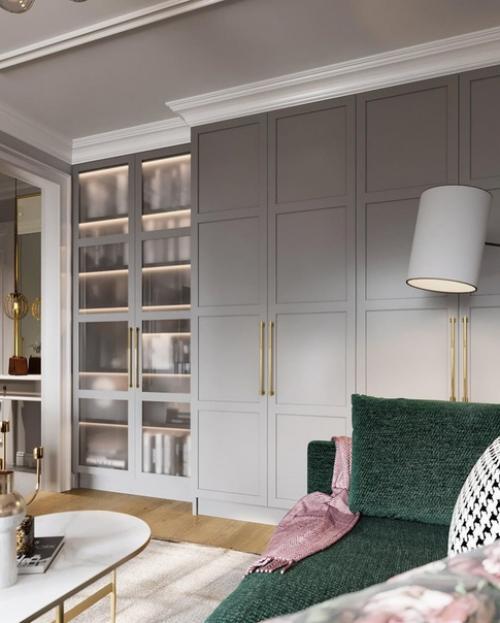 Небольшая квартира, площадью 33 кв. 05