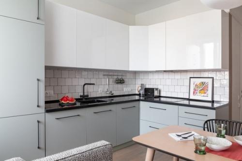 Однокомнатная квартира площадью 45 кв. 01