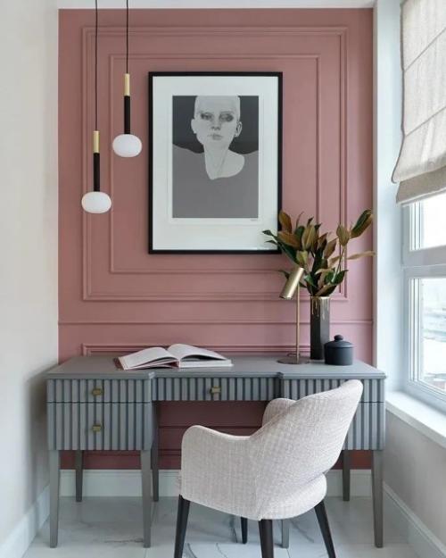 Постеры - хорошая альтернатива живописи в оформлении интерьера. 01