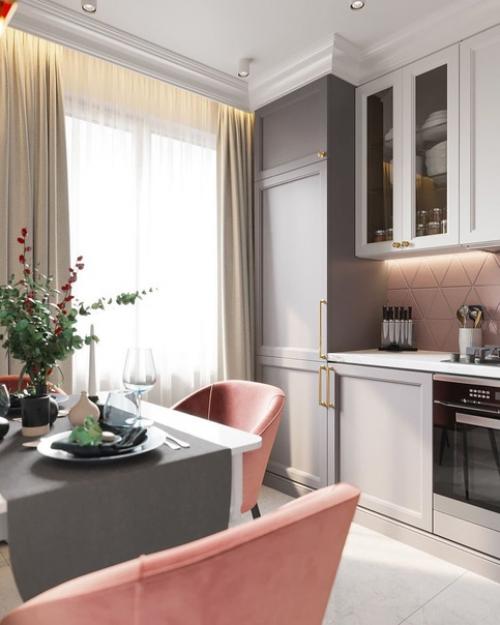 Небольшая квартира, площадью 33 кв. 08