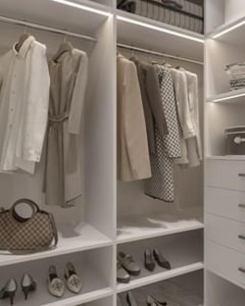 Прихожая, коридор и гардеробная. 04