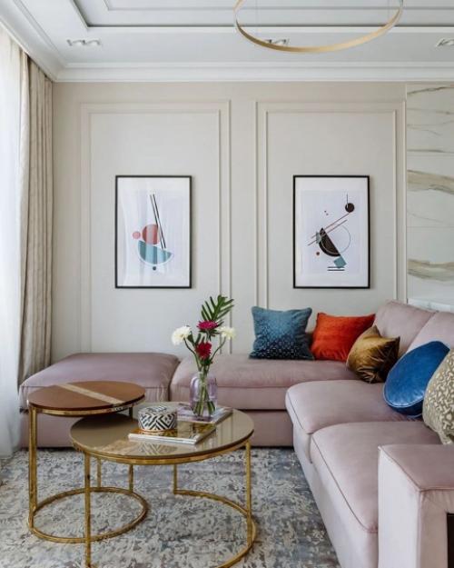 Постеры - хорошая альтернатива живописи в оформлении интерьера. 08