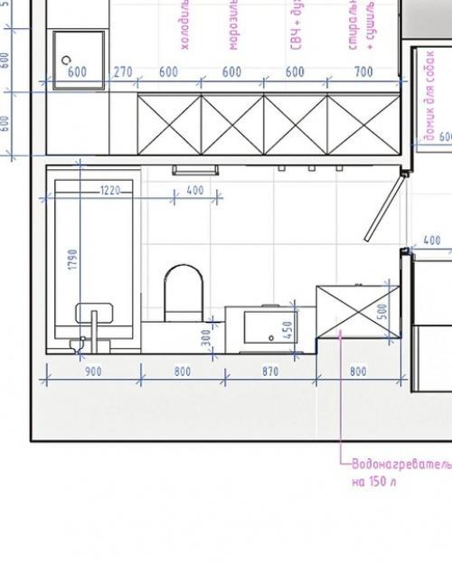 Очень нежная ванная комната на последних фото есть все размеры и название плитки. 04