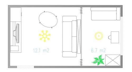 Как сделать детский уголок в однокомнатной квартире? 02