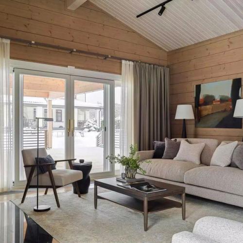 В этом доме основным материалом стало дерево - тёплое, живое, тактильное. 04 В этом доме основным материалом стало дерево - тёплое, живое, тактильное. 04