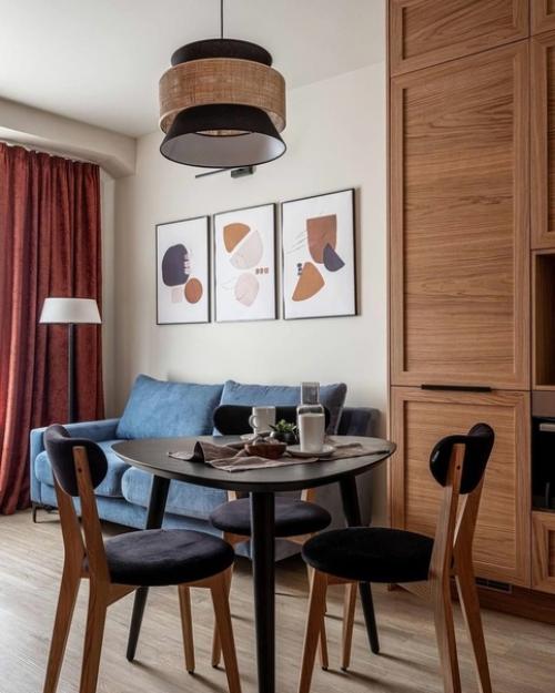 Нестандартный, небанальный интерьер с хорошо проработанной технической стороной. 01