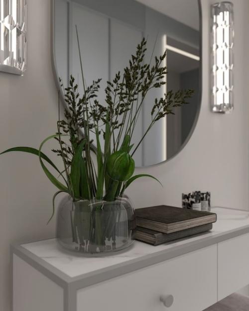 Прихожая, коридор и гардеробная. 01