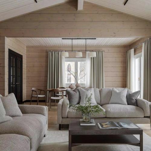 В этом доме основным материалом стало дерево - тёплое, живое, тактильное. 09 В этом доме основным материалом стало дерево - тёплое, живое, тактильное. 09