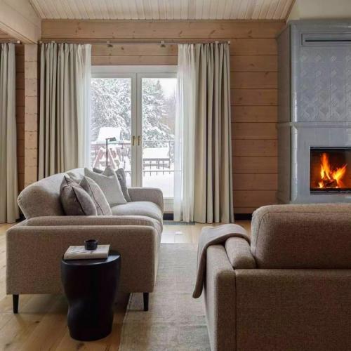 В этом доме основным материалом стало дерево - тёплое, живое, тактильное. 06 В этом доме основным материалом стало дерево - тёплое, живое, тактильное. 06