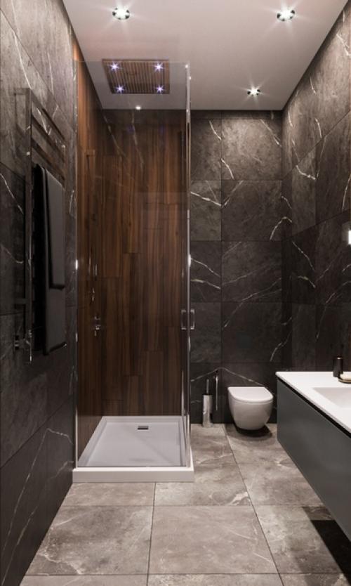 Дизайн четырехкомнатной квартиры в современном стиле. 06