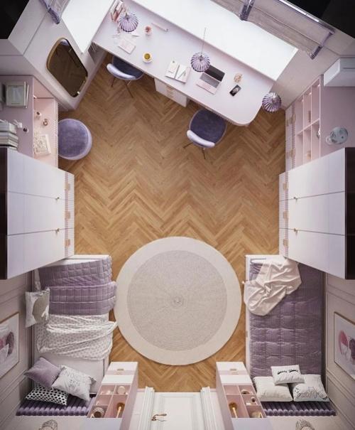 Очень красивая детская комната. 08