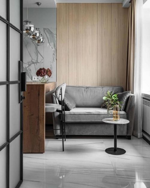 Бюджетная однушка, которая выглядит дорого. 02