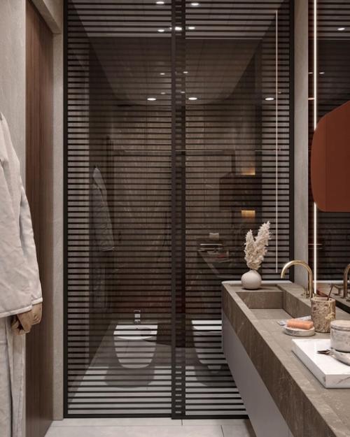 Ванная комната с необычными решениями: 02