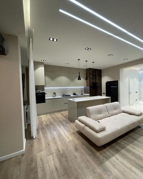 Кухня - гостиная после ремонта. 04