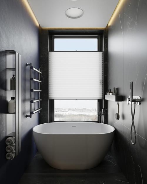 Дизайн санузла при мастер - спальне. 03