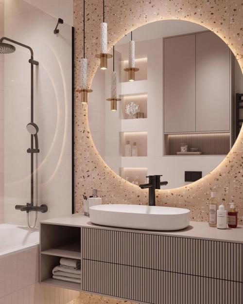 Теплая ванная комната. 01