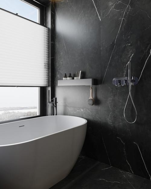 Дизайн санузла при мастер - спальне. 02