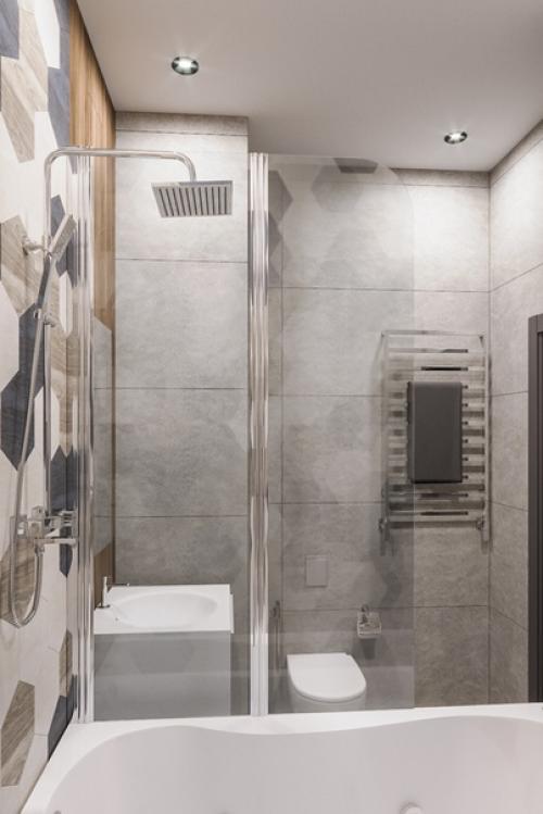 Дизайн четырехкомнатной квартиры в современном стиле. 07