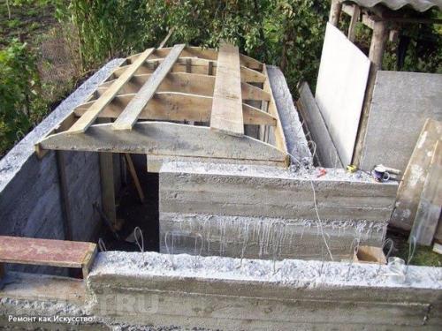 Мастер-класс: бетонный погреб своими руками. 03