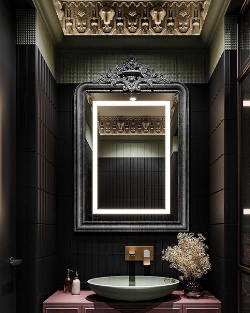 Невероятно красивый дизайн - проект ванной комнаты. 03