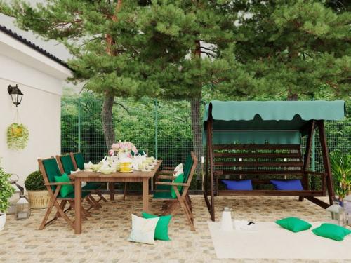 Терраса - идеальное место для отдыха. 01