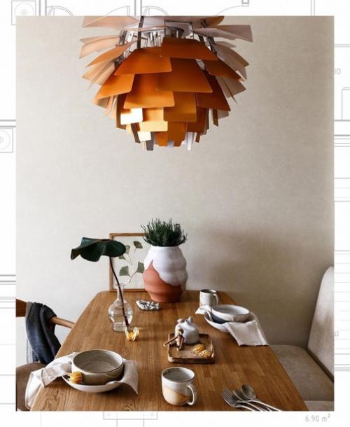 Ритмичный интерьер квартиры на васильевском острове, 70 м. 05