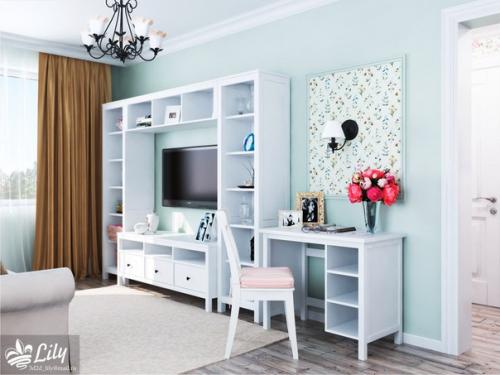 Однокомнатная угловая кирпичная хрущевка для одинокой женщины. 05