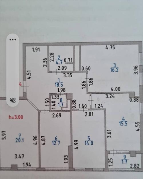 4-Х комантая квартира после ремонта. 09