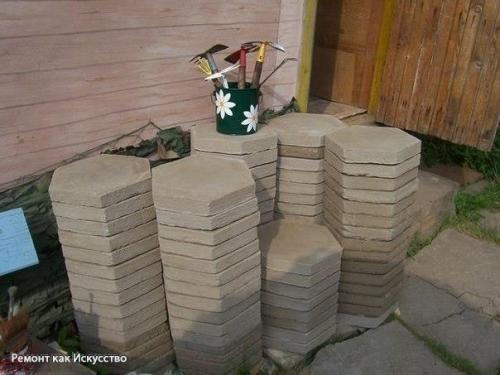 Тротуарная плитка своими руками. 05