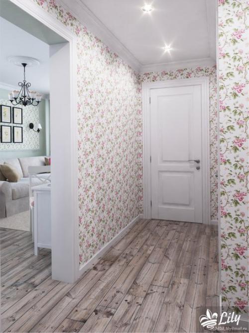 Однокомнатная угловая кирпичная хрущевка для одинокой женщины. 07