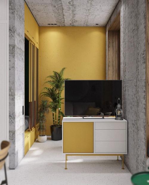 Дизайн - проект компактной, но вместителньой квартиры. 03