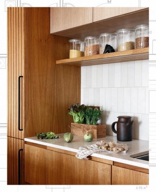 Ритмичный интерьер квартиры на васильевском острове, 70 м. 03