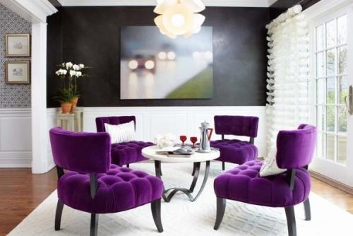 Оттенки сиреневого в интерьере. 03 Оттенки сиреневого в интерьере. 03