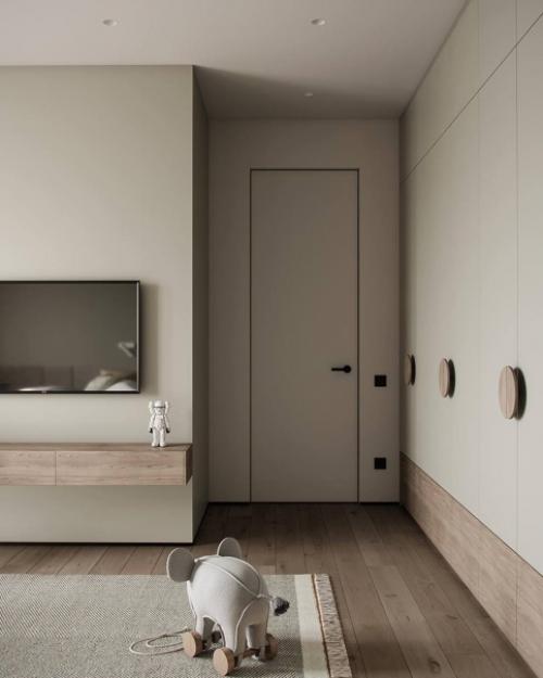 Интерьер детской комнаты площадью 15 кв. 04