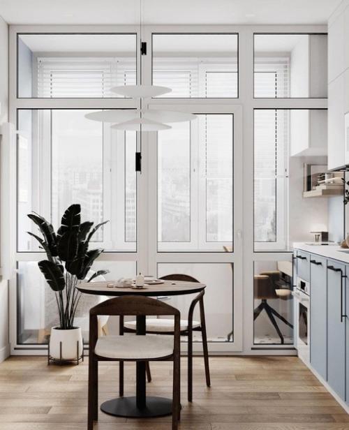 Симпатичный дизайн квартиры 37 кв. 01