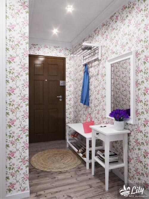 Однокомнатная угловая кирпичная хрущевка для одинокой женщины. 09