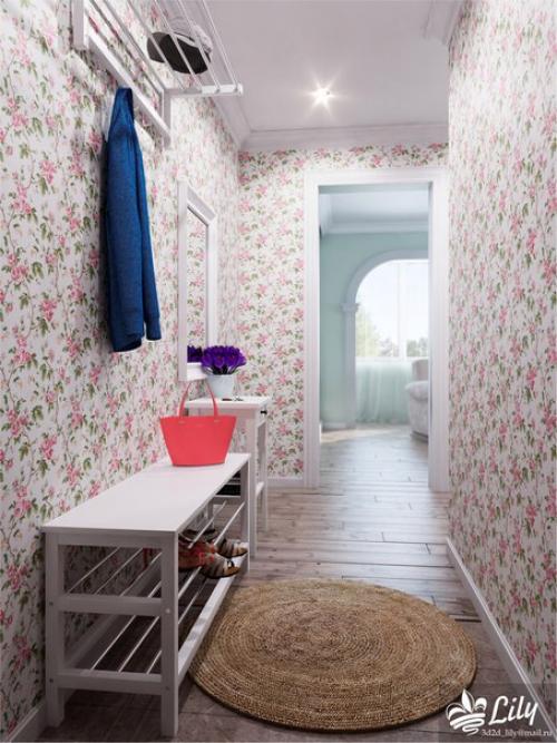 Однокомнатная угловая кирпичная хрущевка для одинокой женщины. 08