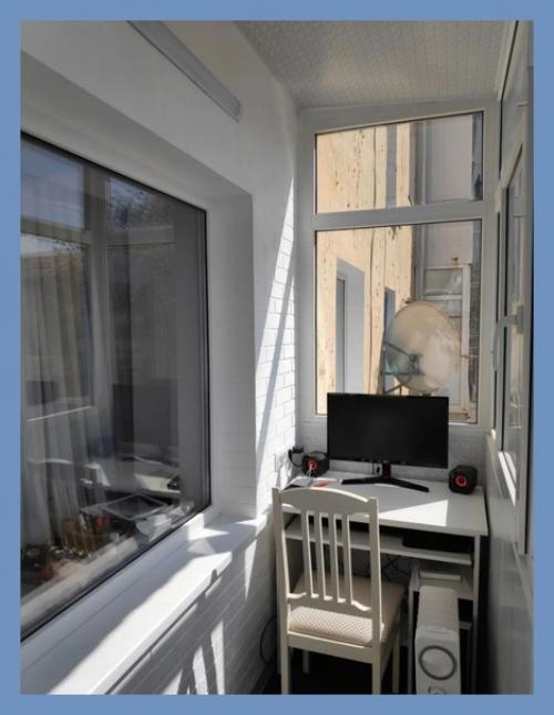 Небольшая хрущевка.  Сделали в квартире простой, без дизайнерских изысков, но практичный ремонт. 07