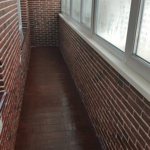 Лоджия в стиле лофт. 07