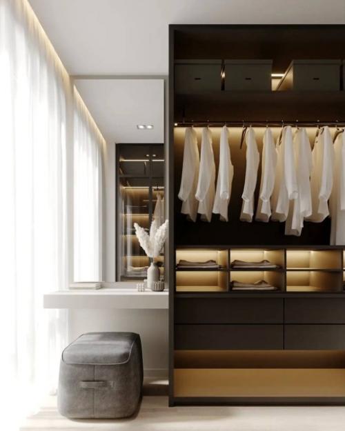 Интерьер квартиры площадью 66 кв. 06