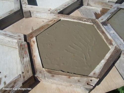 Тротуарная плитка своими руками. 01