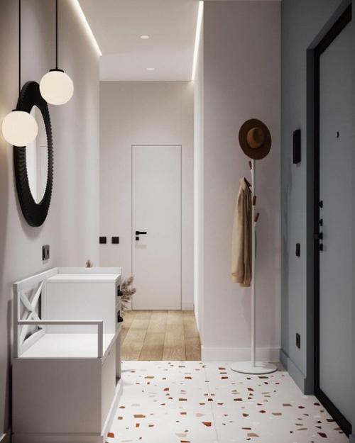 Симпатичный дизайн квартиры 37 кв. 06