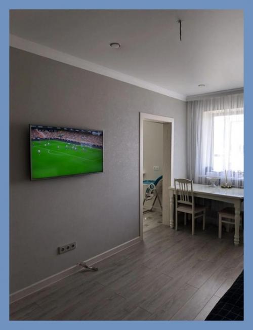 Небольшая хрущевка.  Сделали в квартире простой, без дизайнерских изысков, но практичный ремонт. 03