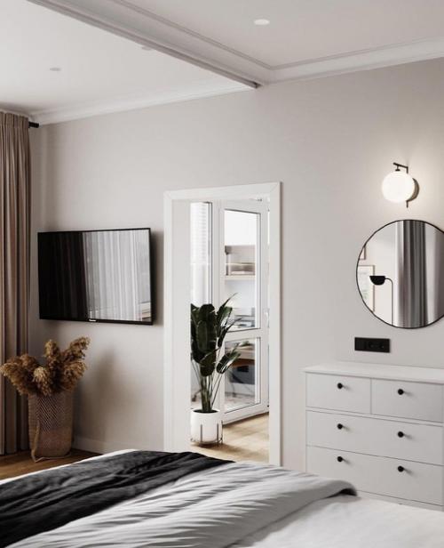 Симпатичный дизайн квартиры 37 кв. 04