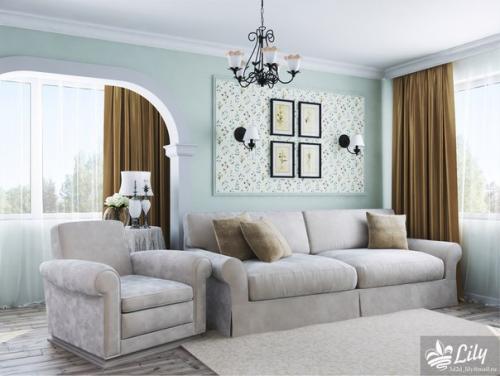 Однокомнатная угловая кирпичная хрущевка для одинокой женщины. 03