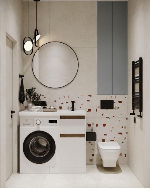 Симпатичный дизайн квартиры 37 кв. 07